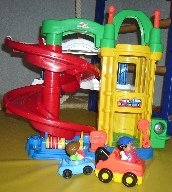 Fisher-price Пандусный гараж - игрушка