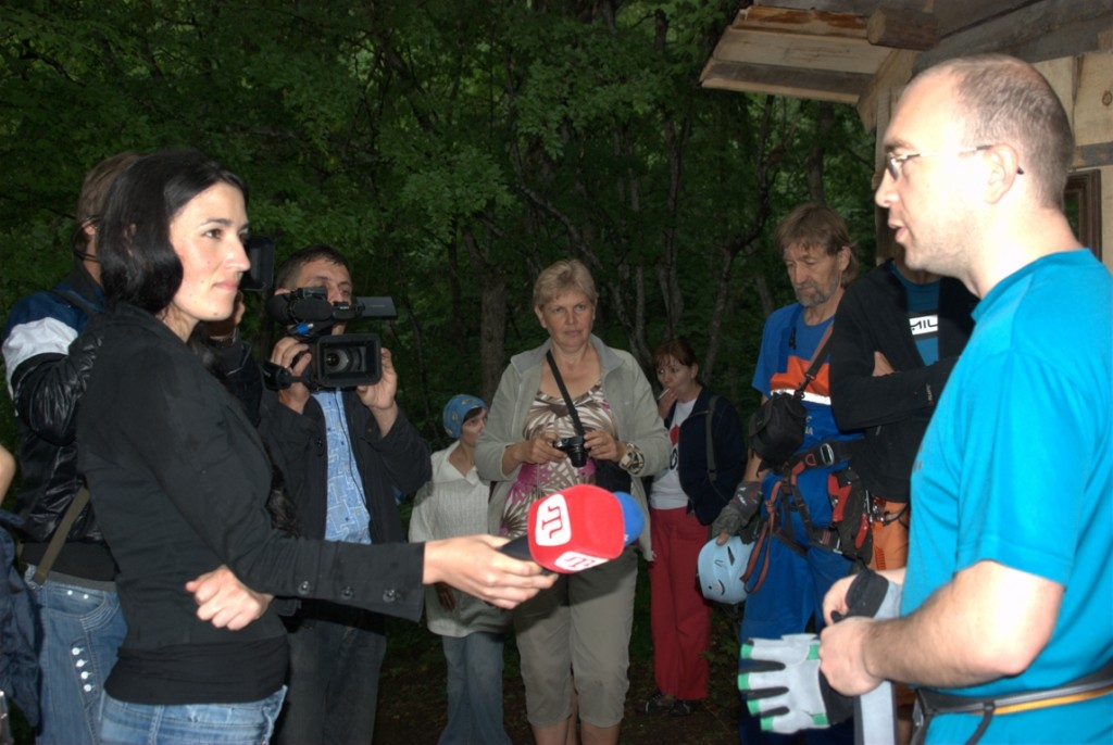 В Крыму открылся единственный в Украине маршрут Via Ferrata