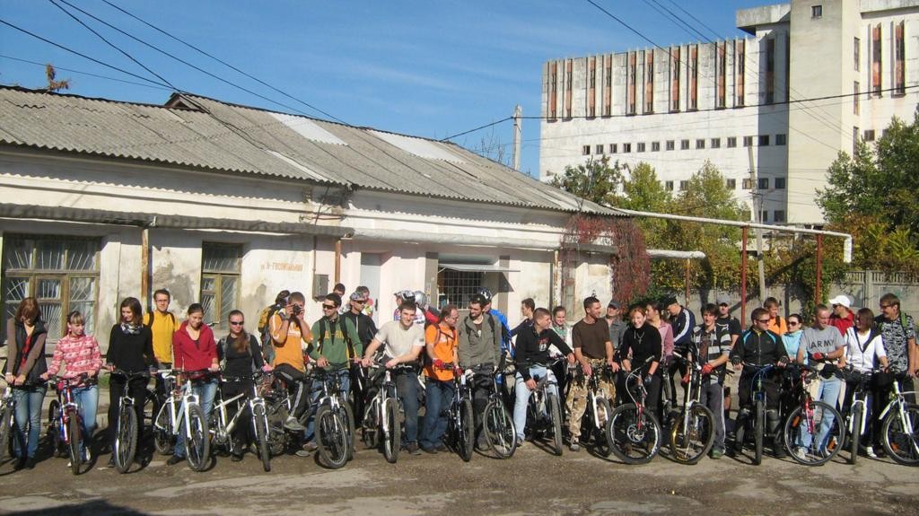 «Первый трамвайный велозаезд» в Симферополе (фото)